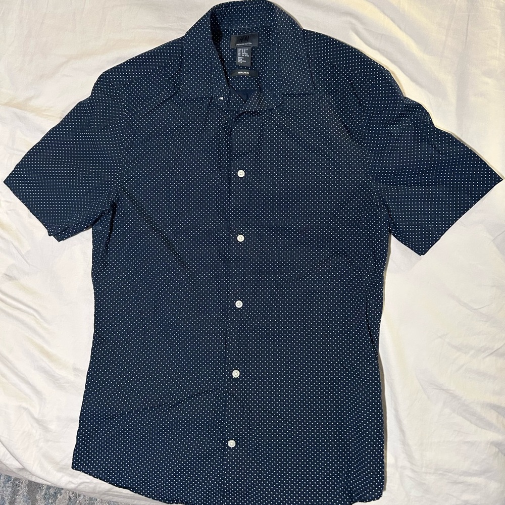 H&M Button Down Short Sleeve Shirt